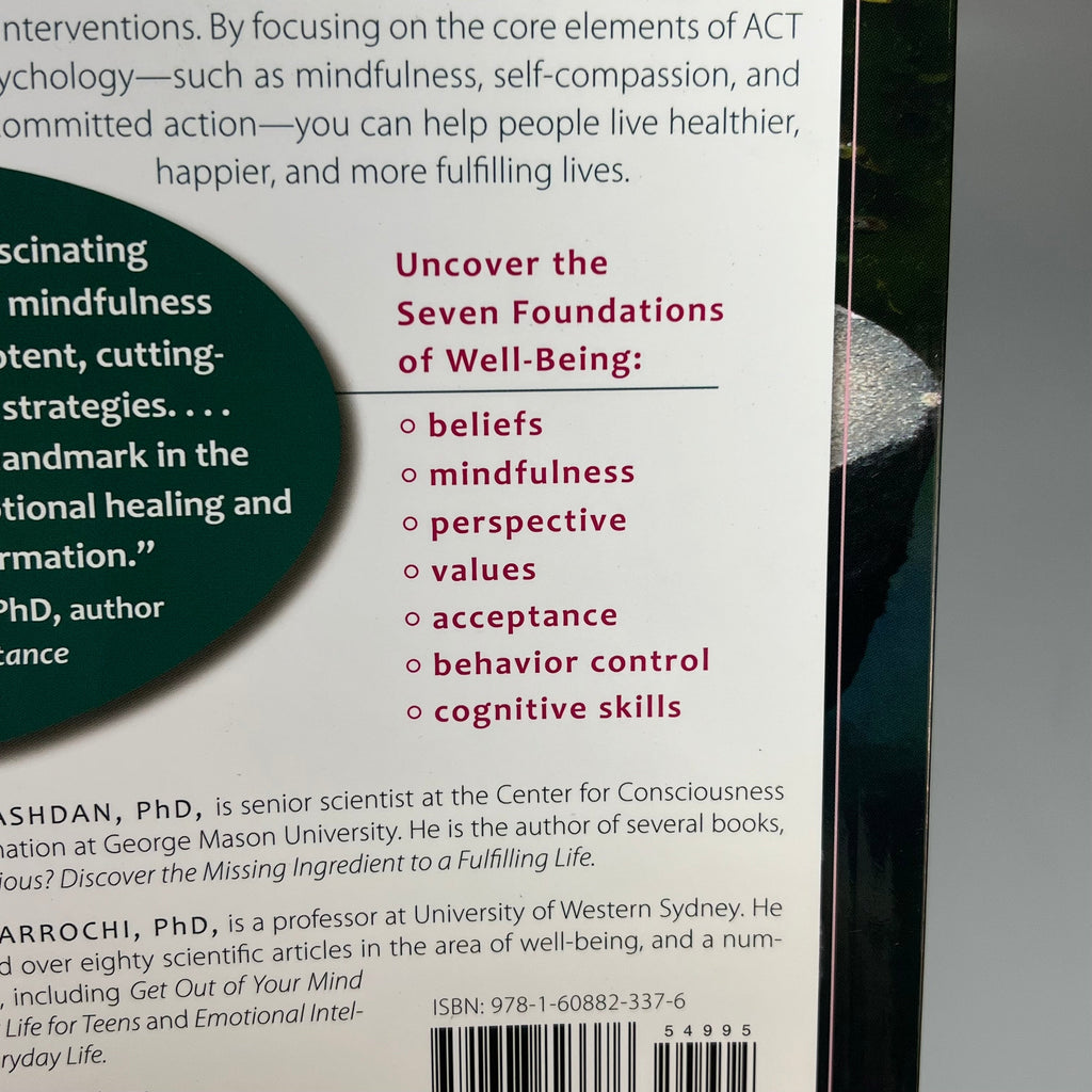 MINDFULNESS, ACCEPTANCE & POSTIVE PSYCHOLOGY Book Edited By Todd B & Joseph