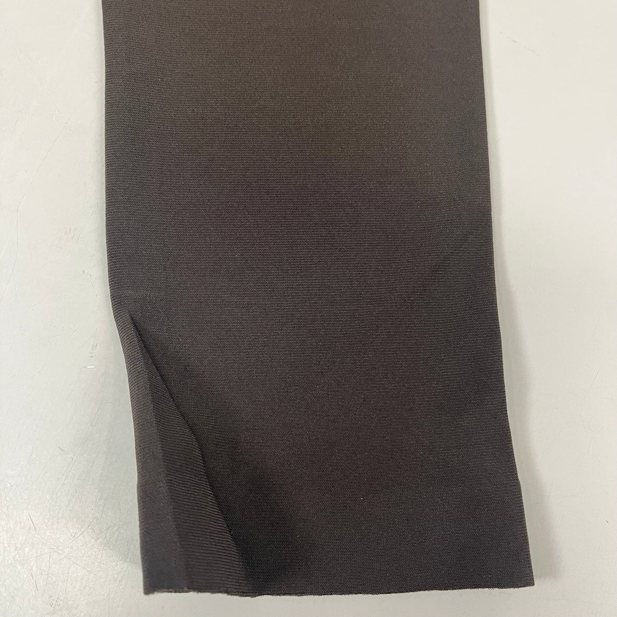 NORMA KAMALI Turtle Neck Ruched Side Drape Gown Unlined Women's S/36 Chocolate