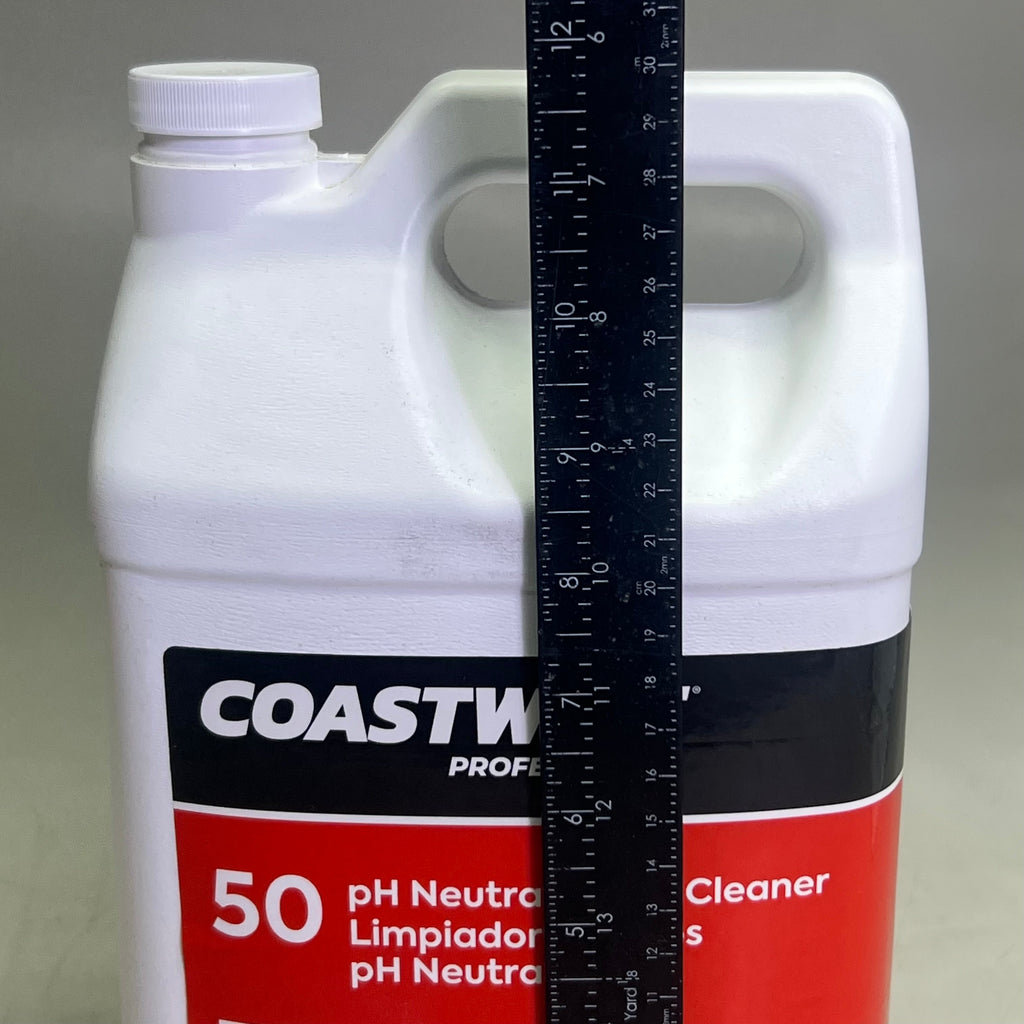COASTWIDE (4 PACK, 1 GALLON EACH) Floor Cleaner pH Neutral, Red & White 919529
