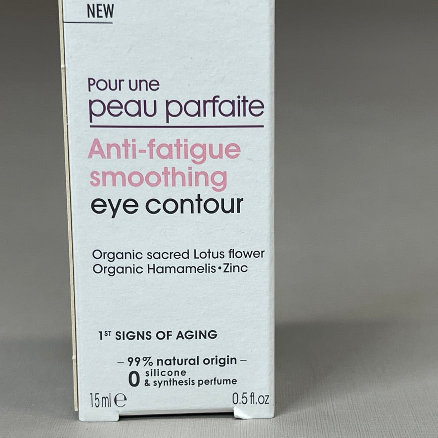 SO BIO ETIC (3-PACK) Anti-fatigue Smoothing Eye Contour .5 OZ (New)