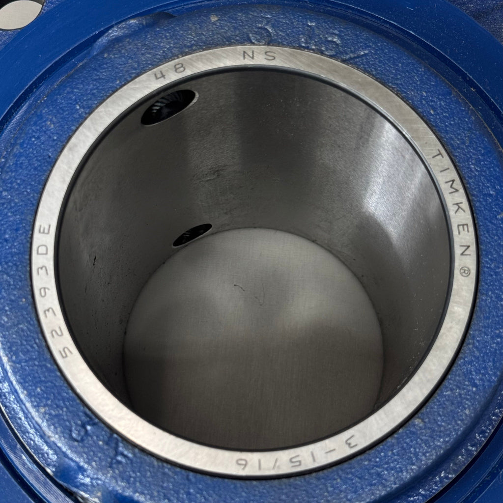 ROYERSFORD Type E Piloted Flange Bearings 3-15/16" Non-Extension Blue 20-06-0315