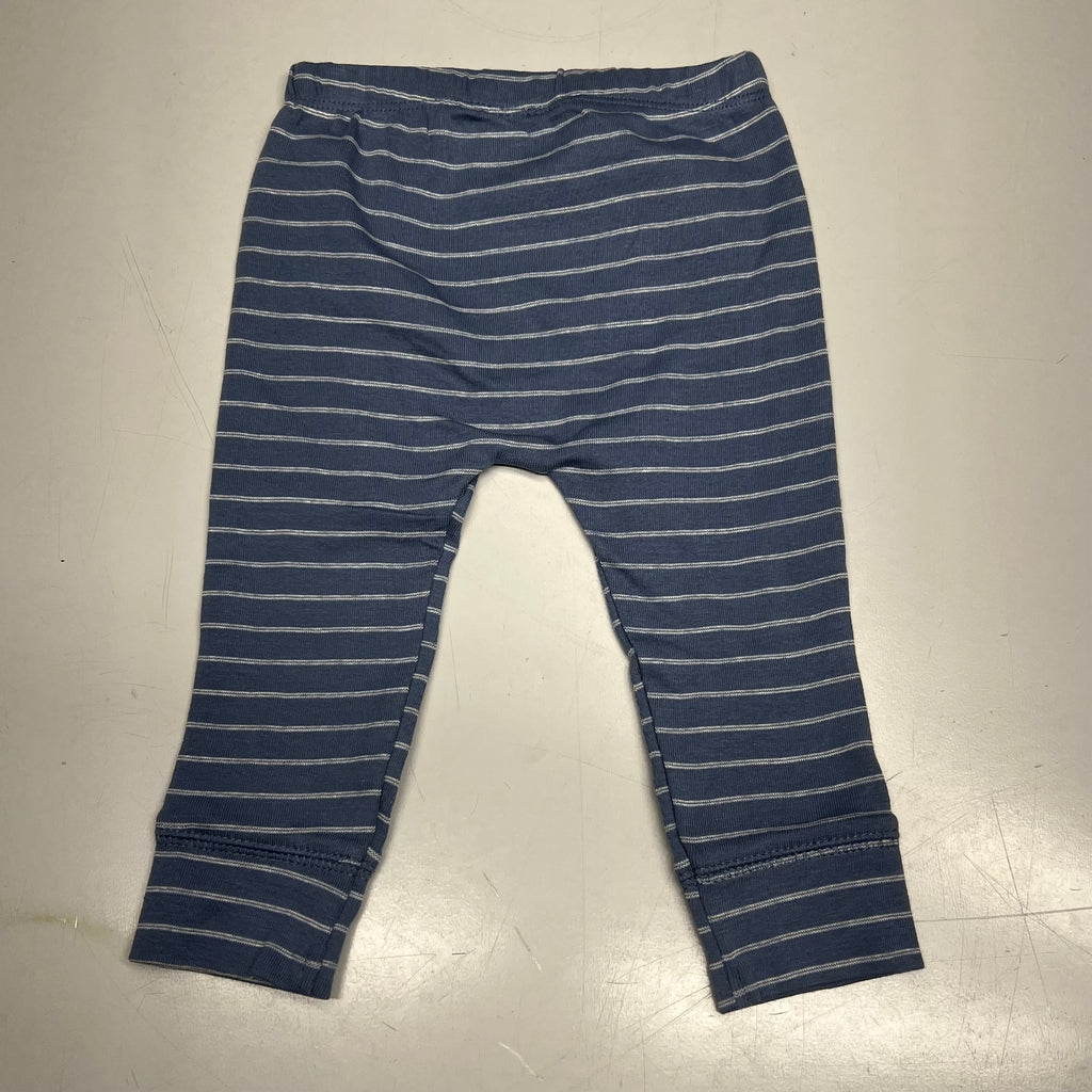 CARTERS (SET OF 2) Pull-On 100% Cotton Pants Baby Boy's Sz 9M Blue 1S99510