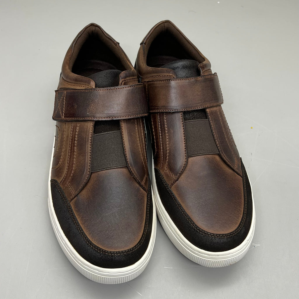 PROPET Kade Strap Sneaker Adjustable Diabetic Mens Sz 13 W(E) Chocolate MCA043L