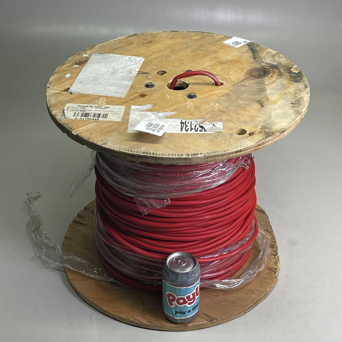 General Cable Wire Sz 1000 ft Red FPLR-0I-ST1