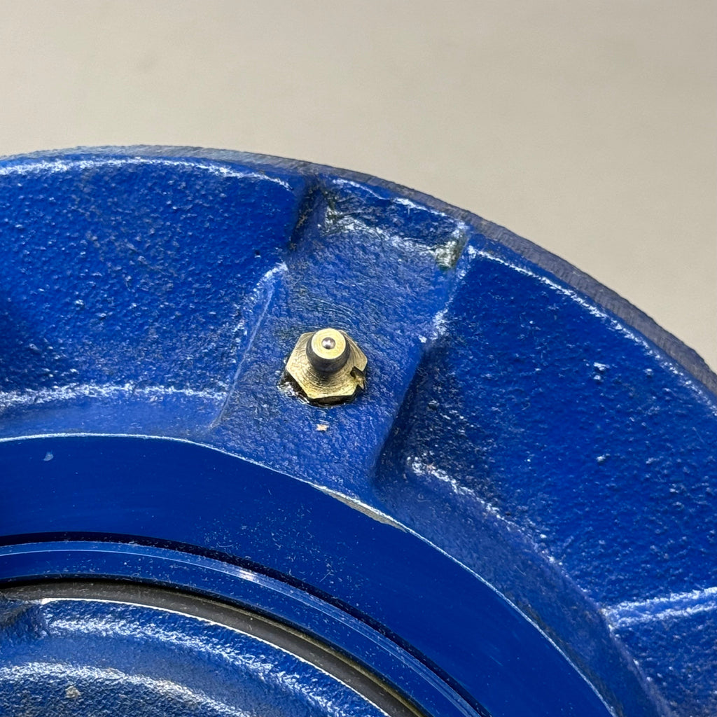 ROYERSFORD Type E Piloted Flange Bearings 3-15/16" Non-Extension Blue 20-06-0315