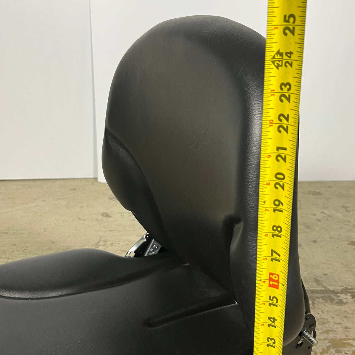 BOBCAT Vinyl Operator Seat for Loaders Sz 24" H x 19" W x 18" L Black 7325830