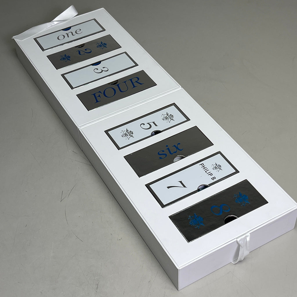 PHILLIP B. (Gift Set) 8 Days of Hanukkah Calendar Luxury Gift Set Collection