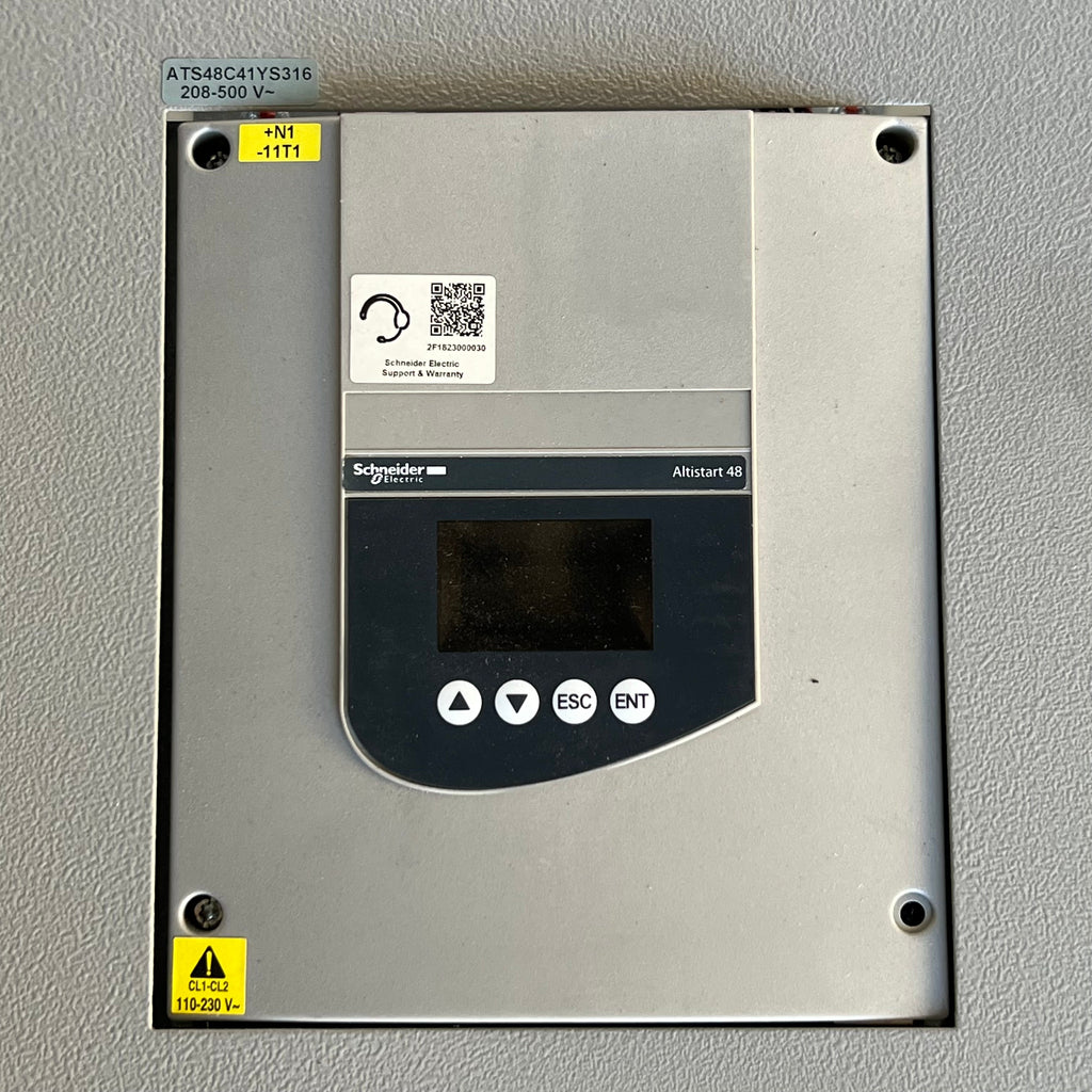 SCHNEIDER ELECTRIC Soft Starter Sz 26.5” H x 16” Lx11.5” W ATS48CC1YS316