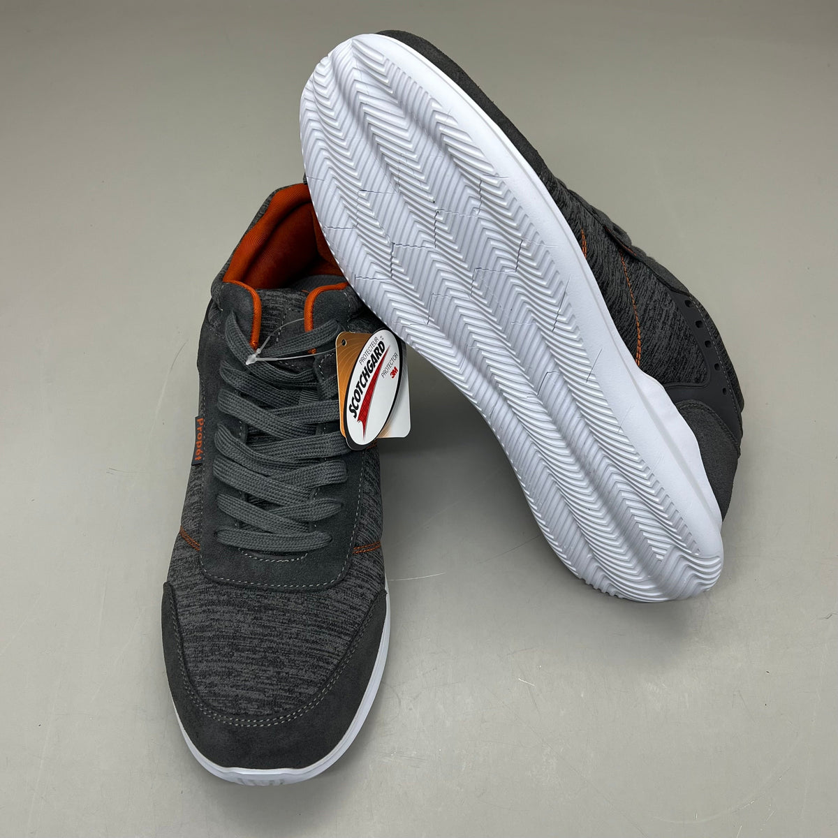 PROPET Viator HI Shoe Diabetic Friendly Mens Sz 11 X(3E) Grey/Orange MAA112M
