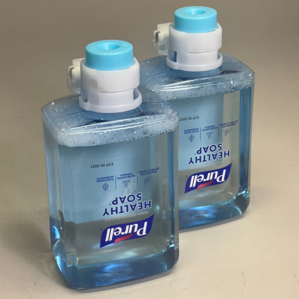PURELL Foam Handwash Soap (2 Pack) 40.5 fl oz 8371-02 Light Blue BB 02/27