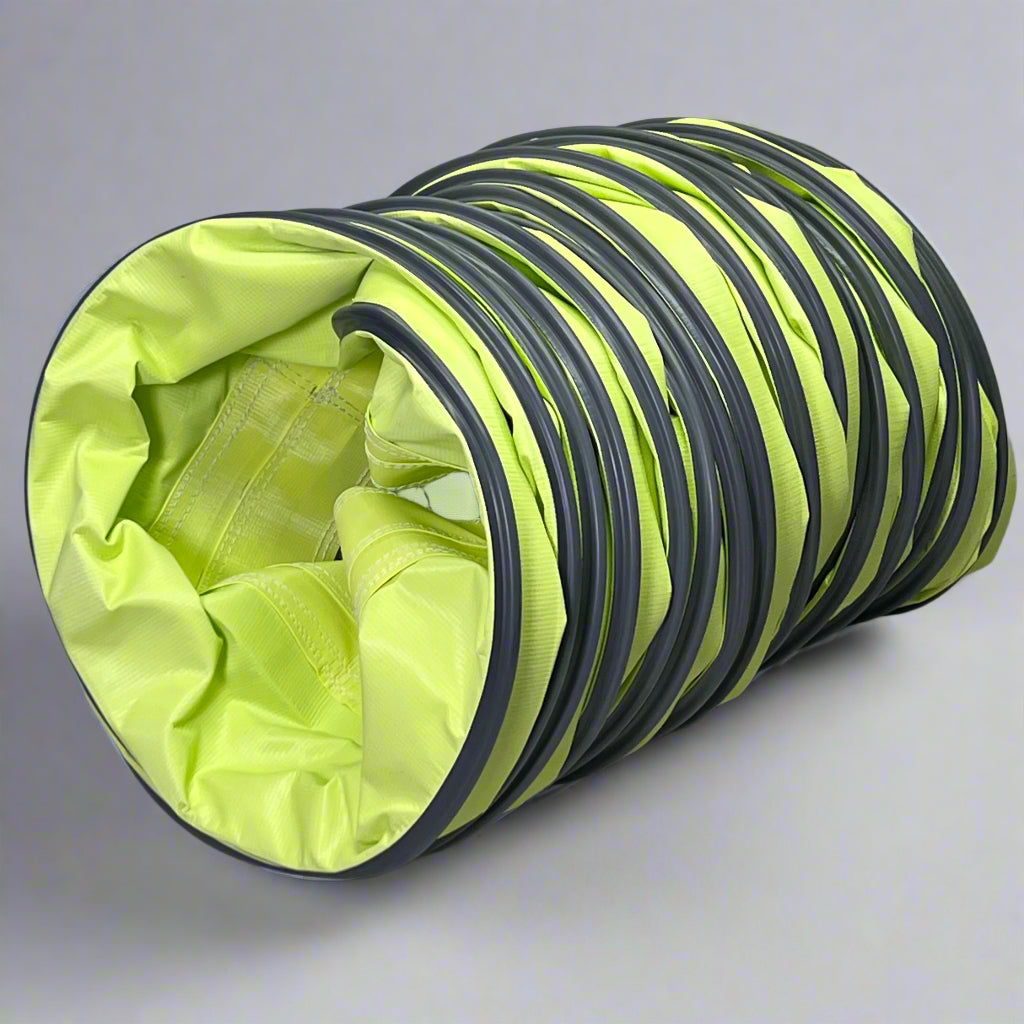 PAGE GSE Flexible Duct Hose Sz 24" L x 16" D, Green & Grey PWZ1410