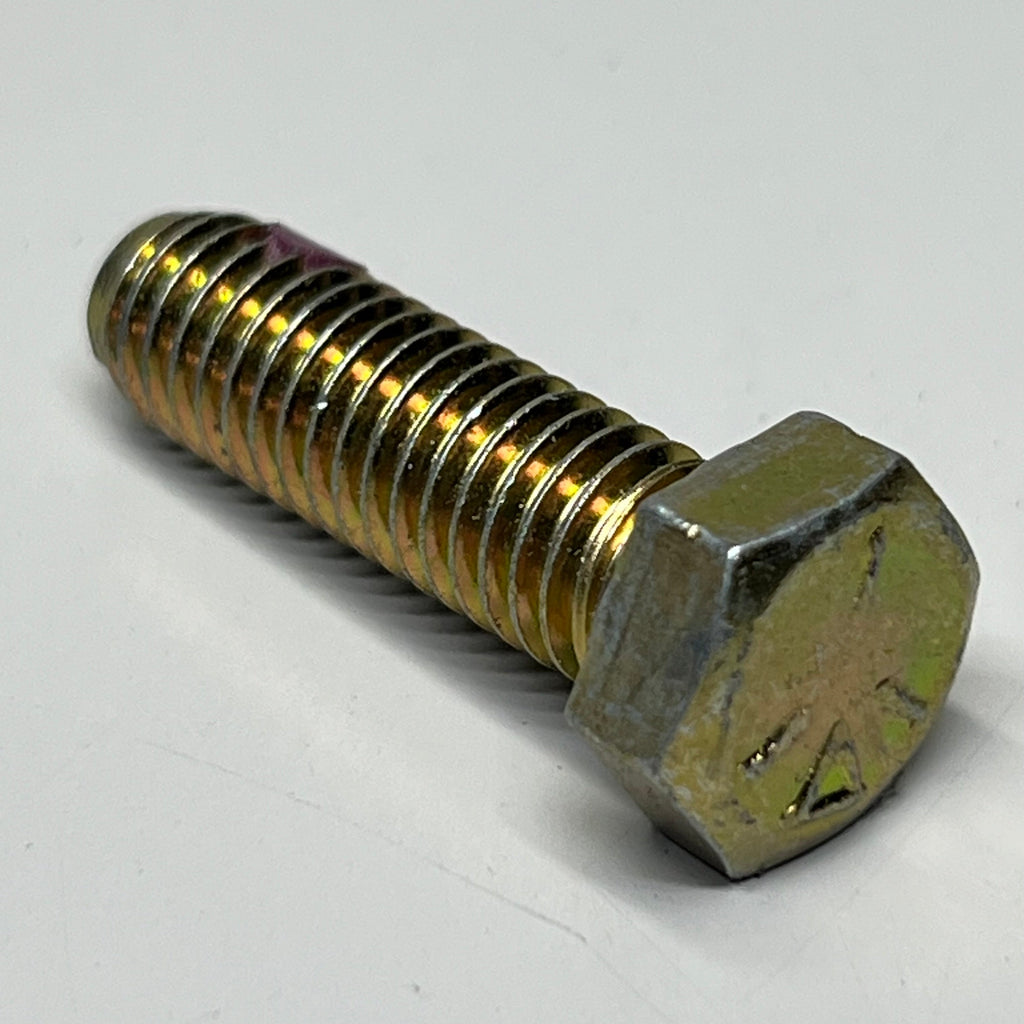 VALDEZ MACHINE (100 Pcs) Hex HD Cap Screws Sz 3/8-16 x 1 1/4, Gold NJ56716