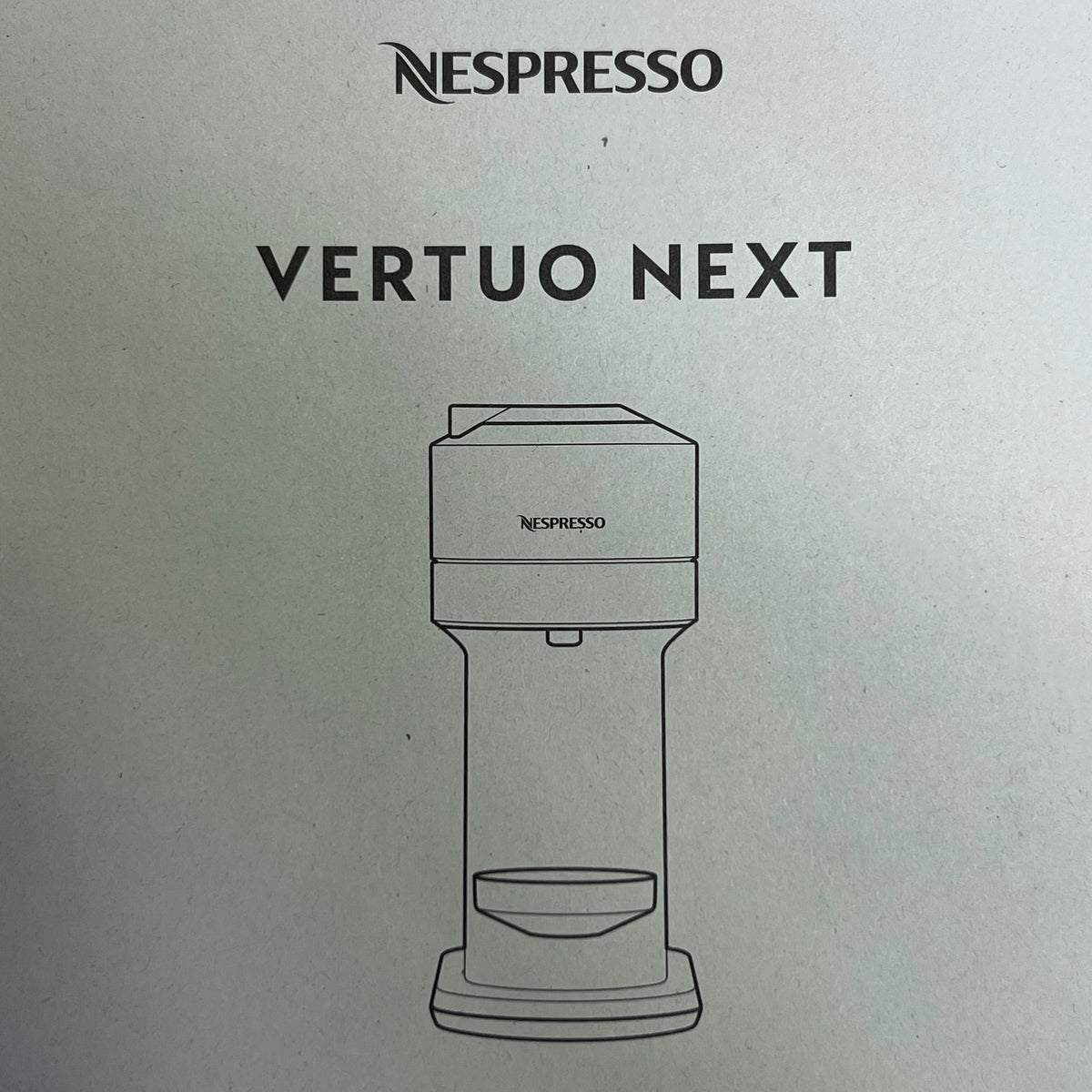 NESPRESSO Vertuo Next Coffee and Espresso Machine Sz 13" L x 12" H 1835898
