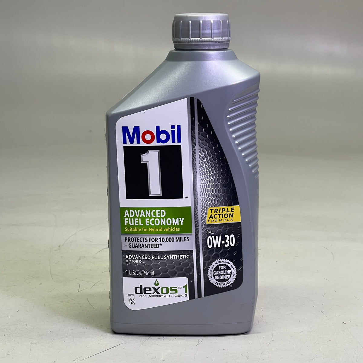 Z@ MOBIL 1 (6 PACK) Advanced Fuel Economy Full Synthetic Motor Oil 946 mL 0W-30 New, Box Condition Varies