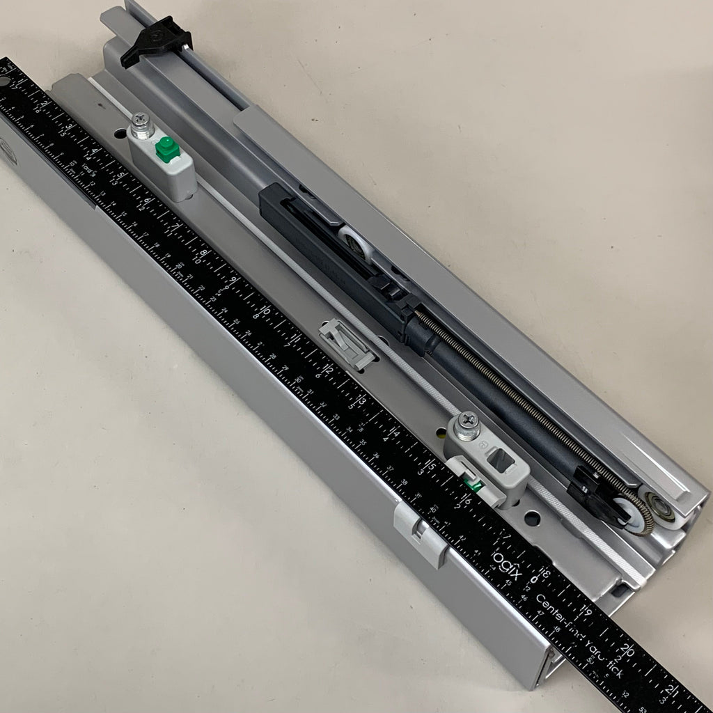 KESSEBOHMER  Door Guides For Extension 90 Degree Titanium Soft Stop 0942359006