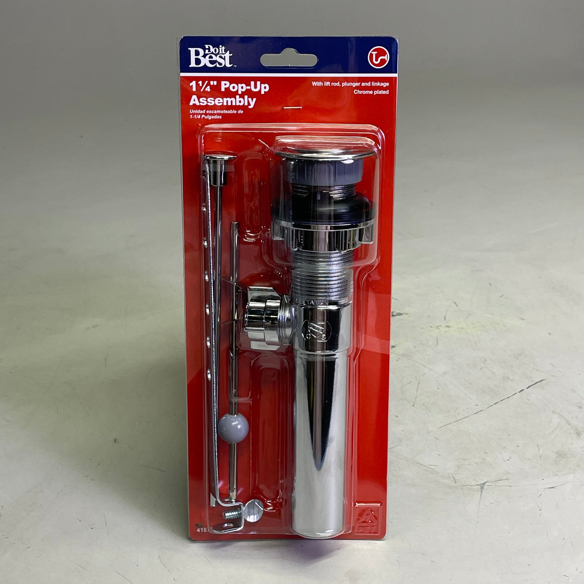 DO IT BEST Sink Pop-Up Assembly 1-1/4" Chrome-Plated DIB820-70 418738