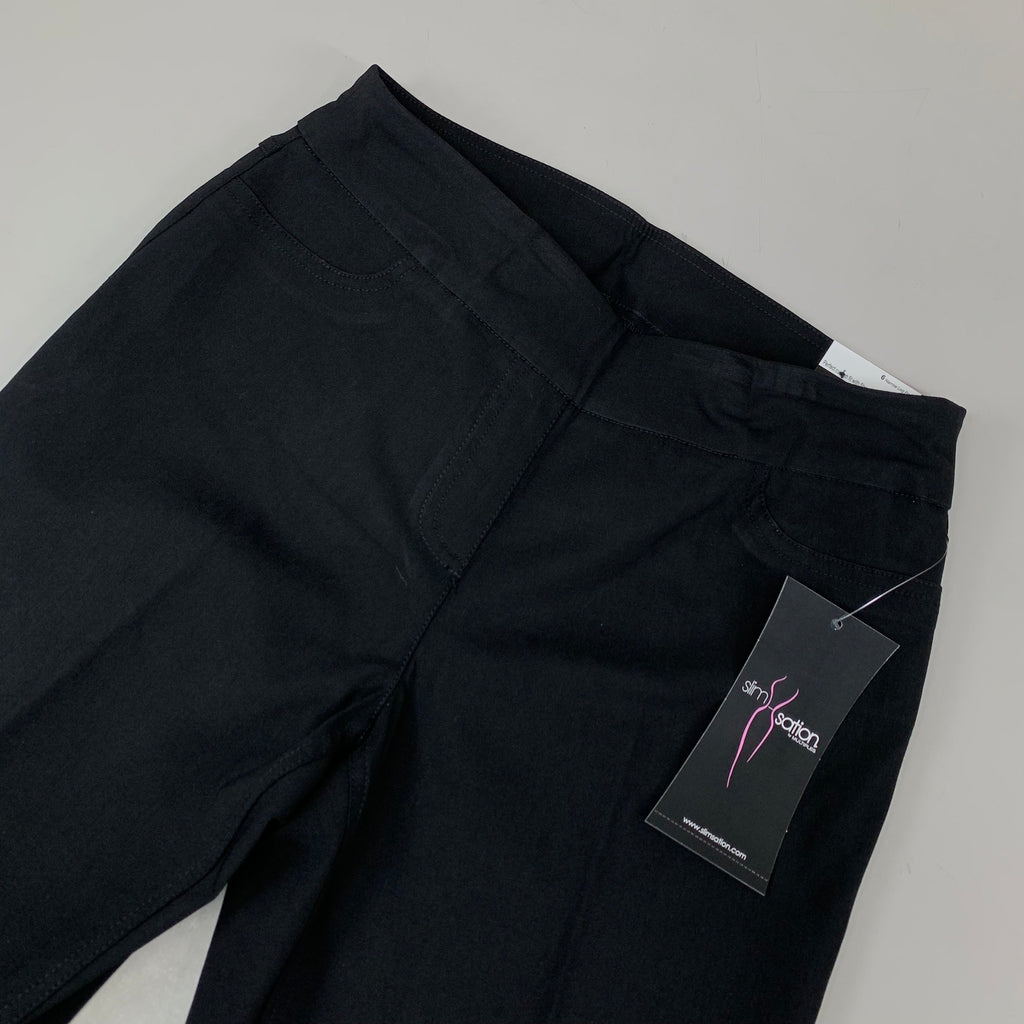 MULTIPLES Narrow Leg Pant  Petite Women's Sz 6 Black M2604P
