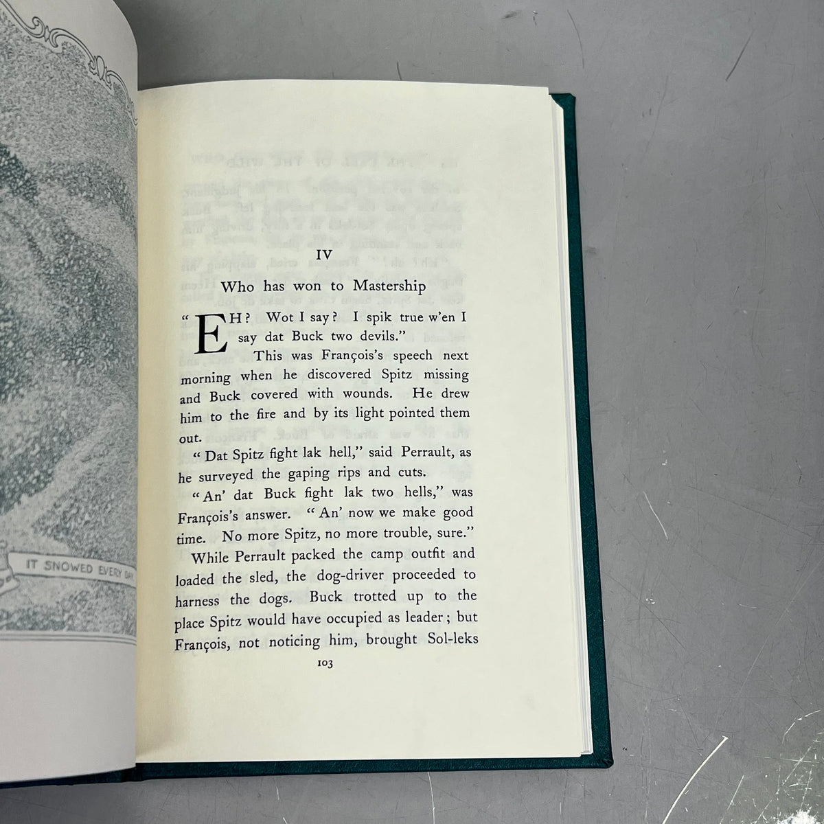 CALL OF THE WILD By Jack London Hardback Edition Book 1903 Reproduction 1993