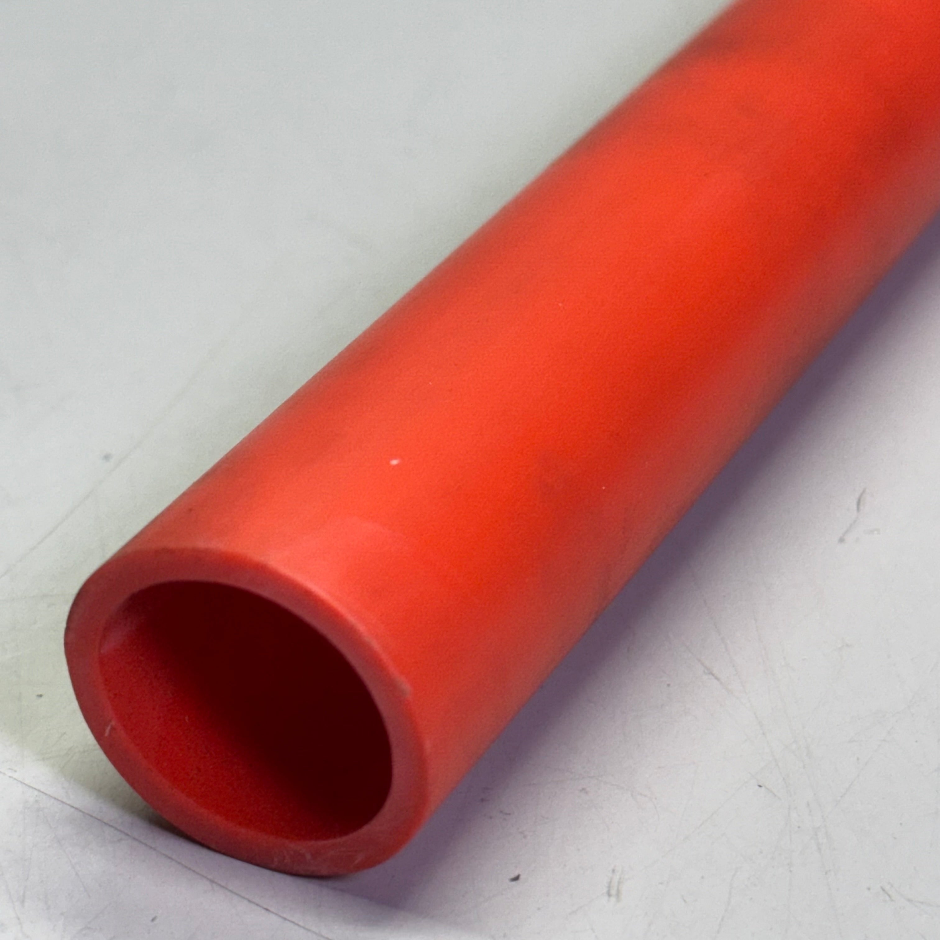 PVC Tubing (500 Pcs) Pipe 6" L x 0.8" D, Red X27809460110