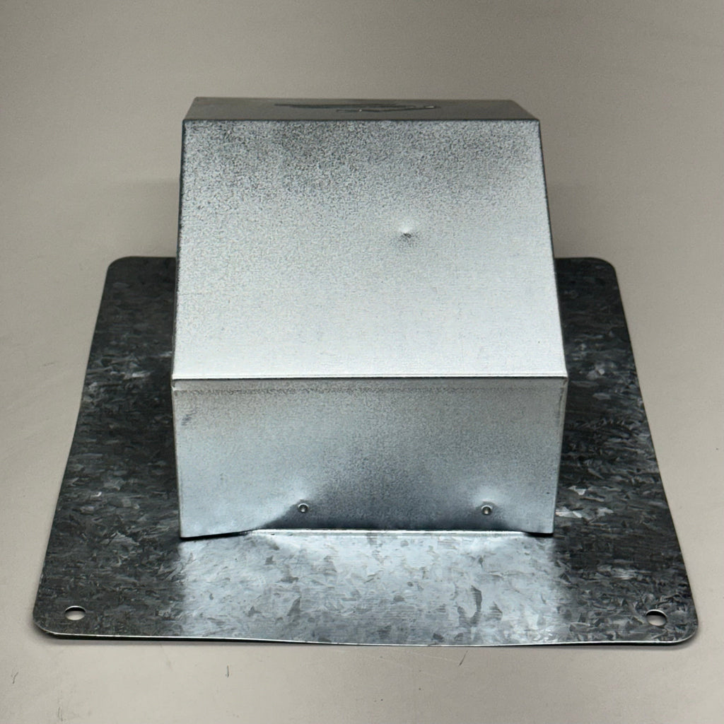 BUILDERS BEST GRV624 4” Galv. Roof Cap Flush Flapper Screen 011755 Galvanized