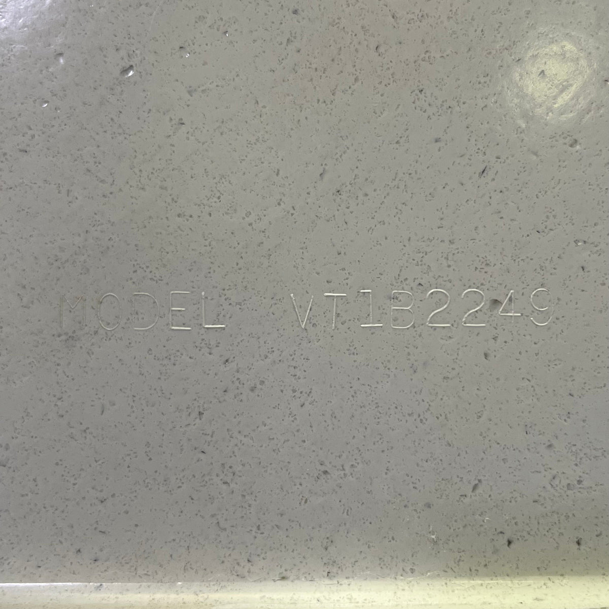 SWANSTONE Vanity Top Bir 21.5"W x 49"L White VT02249