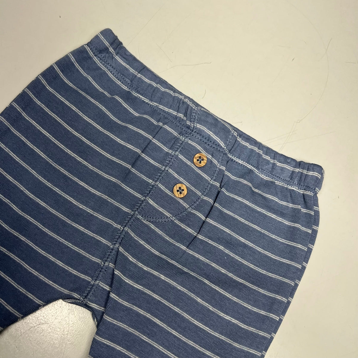 CARTERS (SET OF 2) Pull-On 100% Cotton Pants Baby Boy's Sz 9M Blue 1S99510