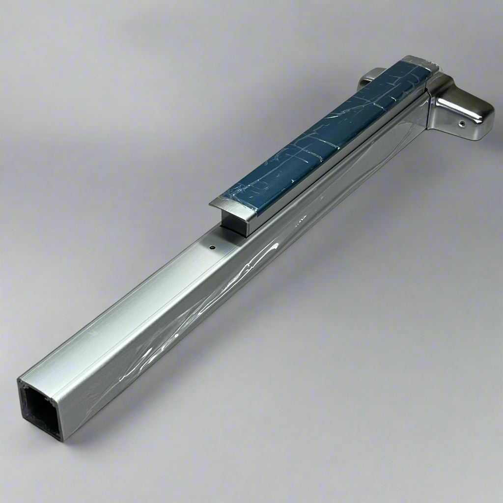 ALLEGION Commercial Door Lock Sz 33" L Blue & Silver ED98.10000