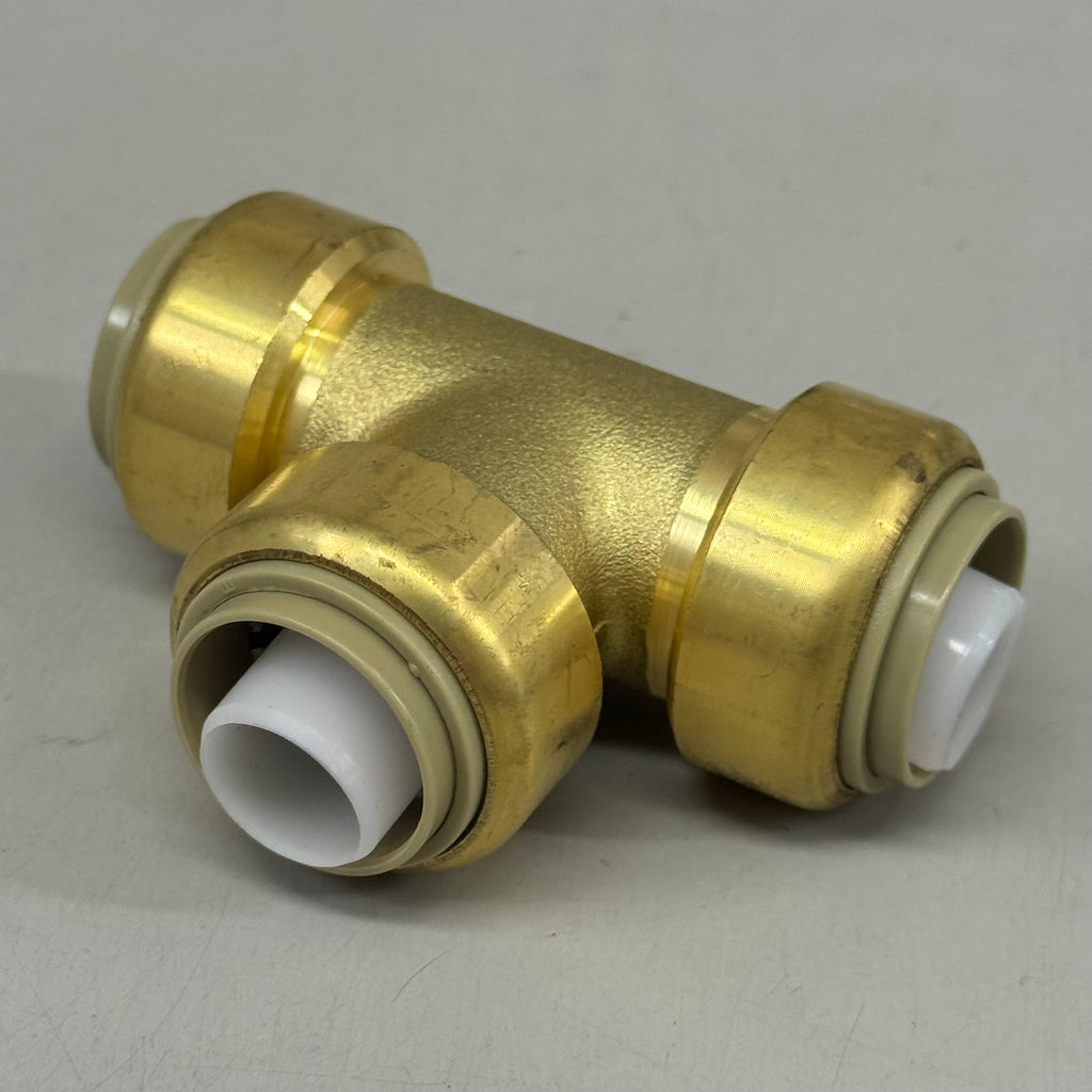 JONES STEPHENS (2 Pack) Push Global Brass Tee 3/4"x3/4" Brass C7744LF
