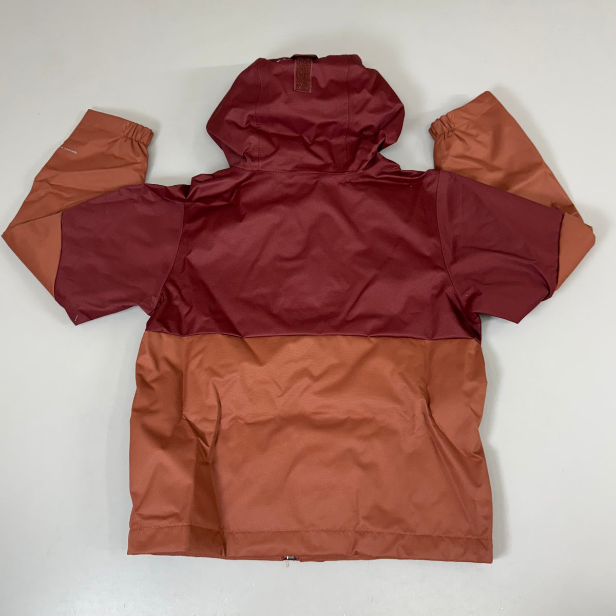 COLUMBIA Hikebound Jacket Waterproof Breathable Omni-Tech Youth XXS Spice Auburn