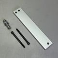 ASSA ABLOY Securitron Aluminum Shim Bracket Model 32 Hardware 8" Clear ASB-32CL
