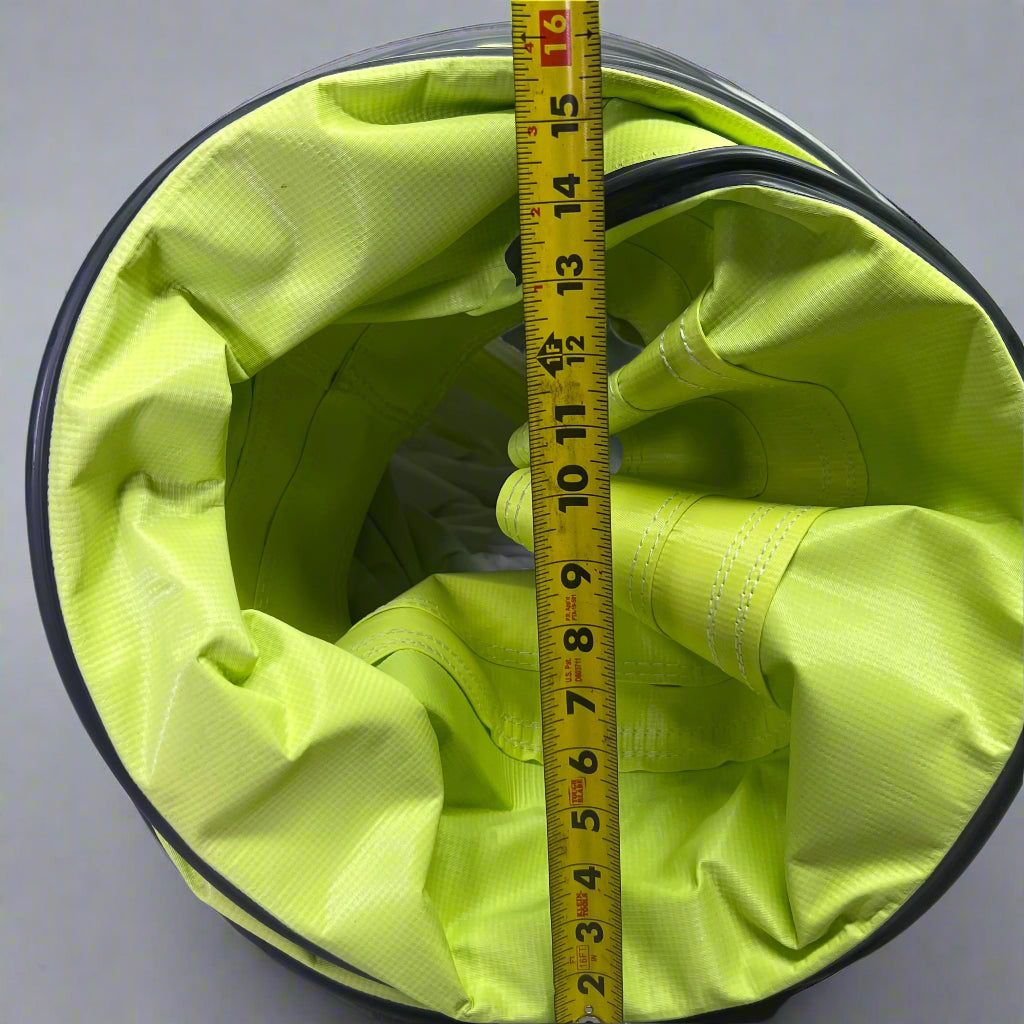 PAGE GSE Flexible Duct Hose Sz 24" L x 16" D, Green & Grey PWZ1410