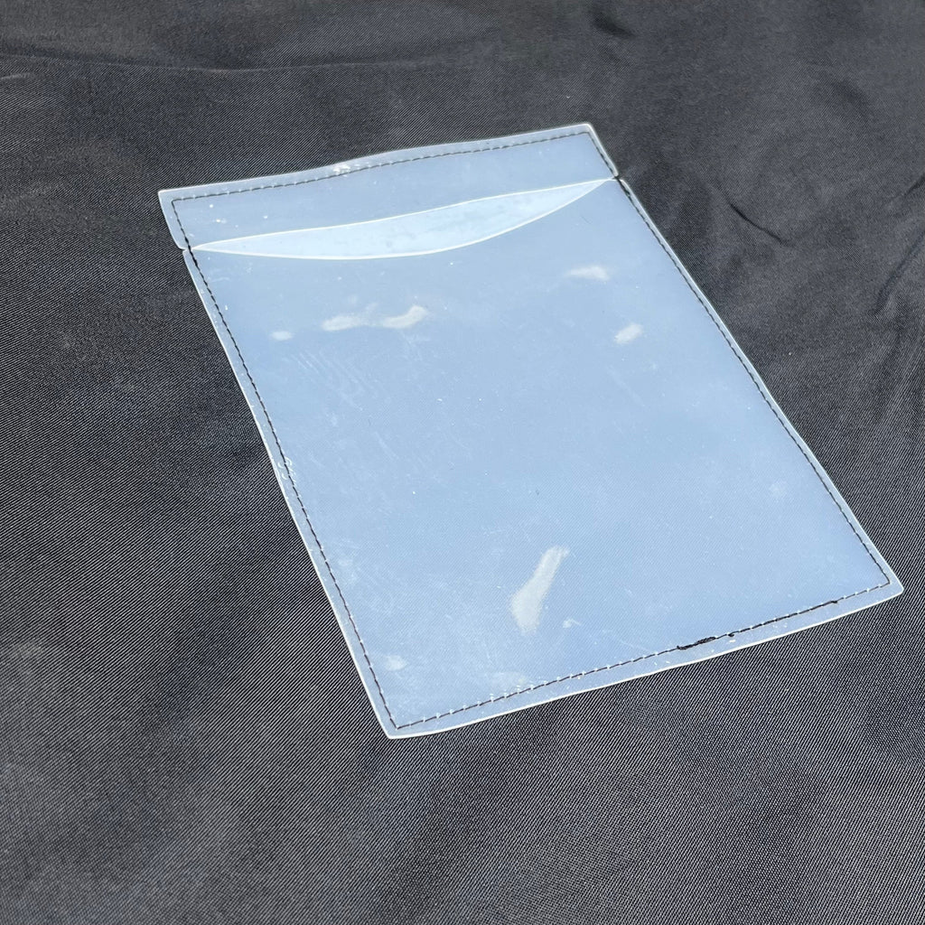 SEASON Zip Garment Bag W/ Handles, Pockets & Clear Name Slip 27"x20" Black