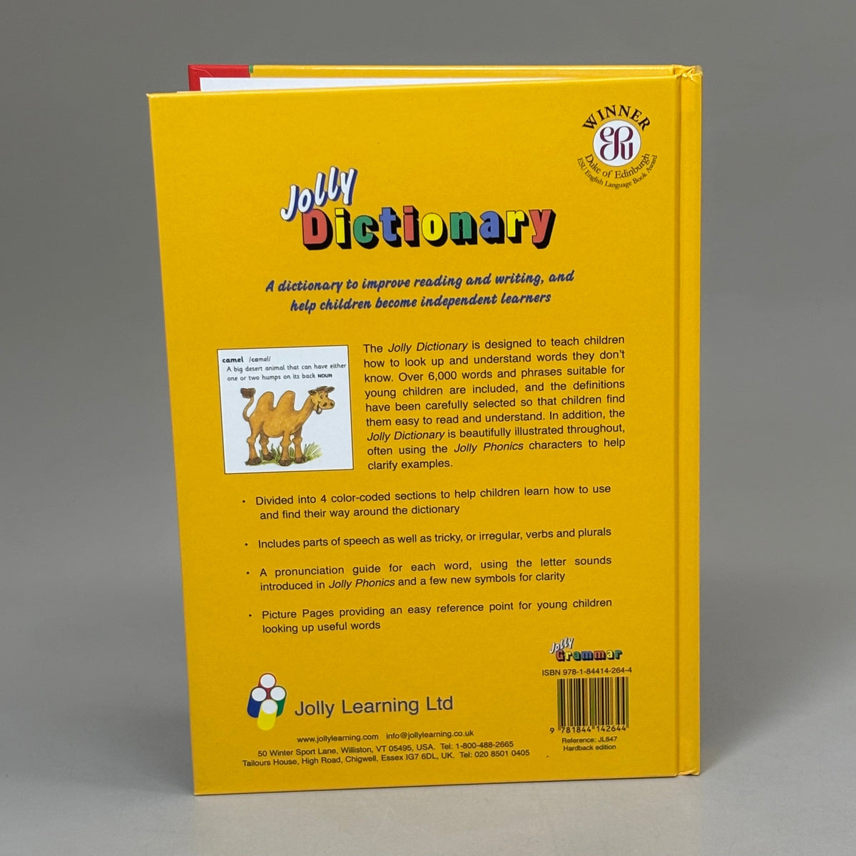 JOLLY PHONICS Jolly Dictionary Learning and Grammar Book