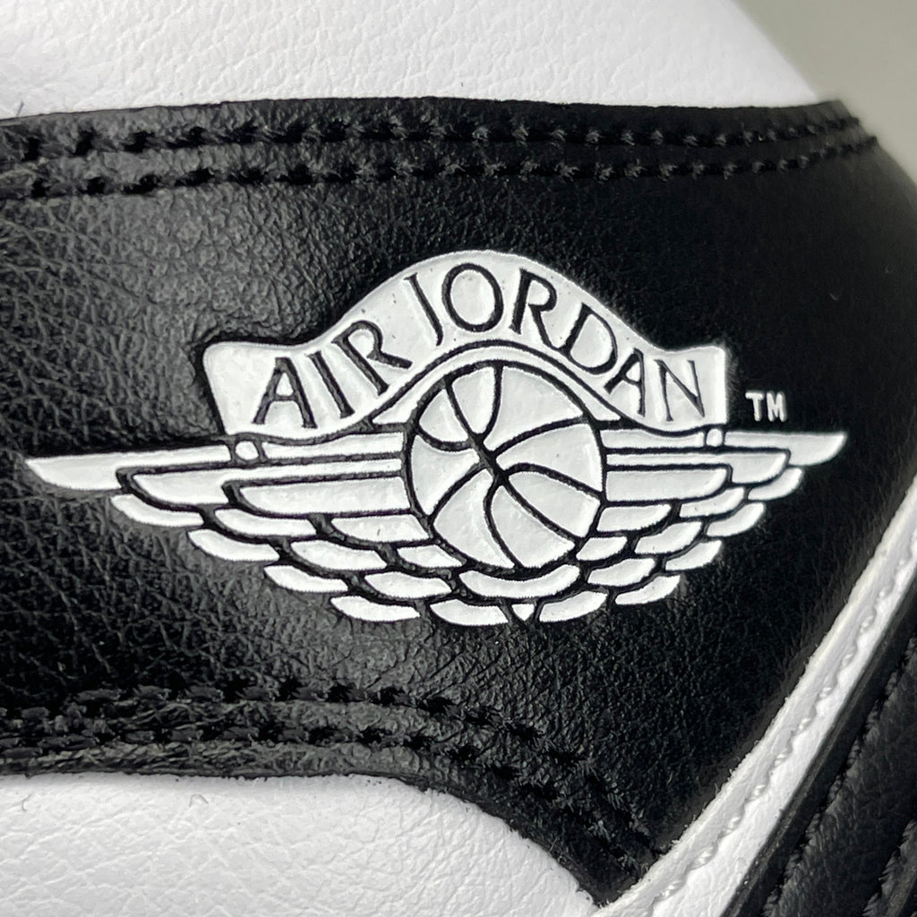 NIKE AIR JORDAN 1 Mid Panda Shoe Women's Sz 6.5 Black / White DV0991-101 (New)
