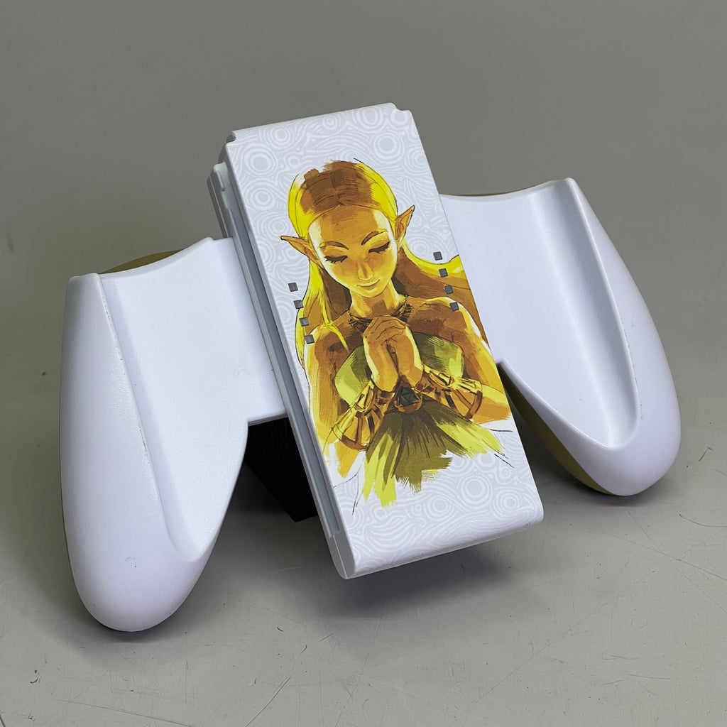 NINTENDO Joy-Con Comfort Grip ONLY Legend Of Zelda Authentic White NSAC0059-01