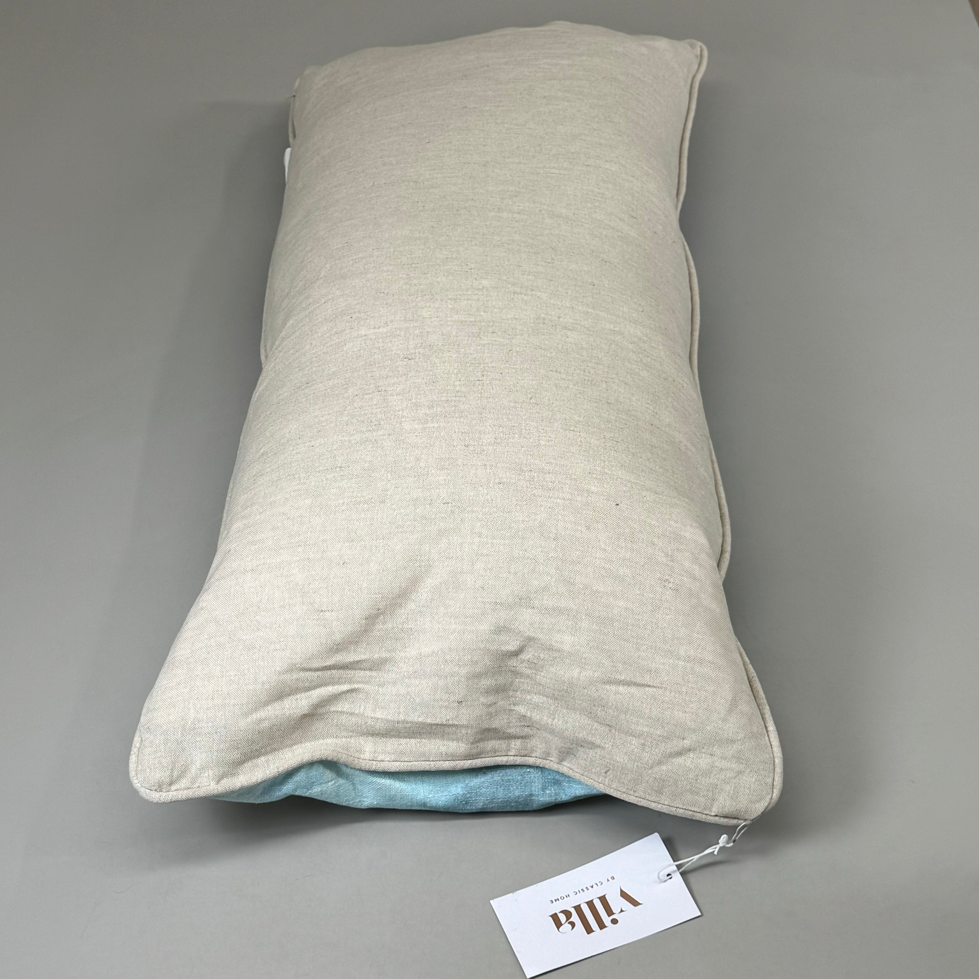 VILLA 16"x36" ST Mantra Decorative Throw Pillow Capri Blue Multi