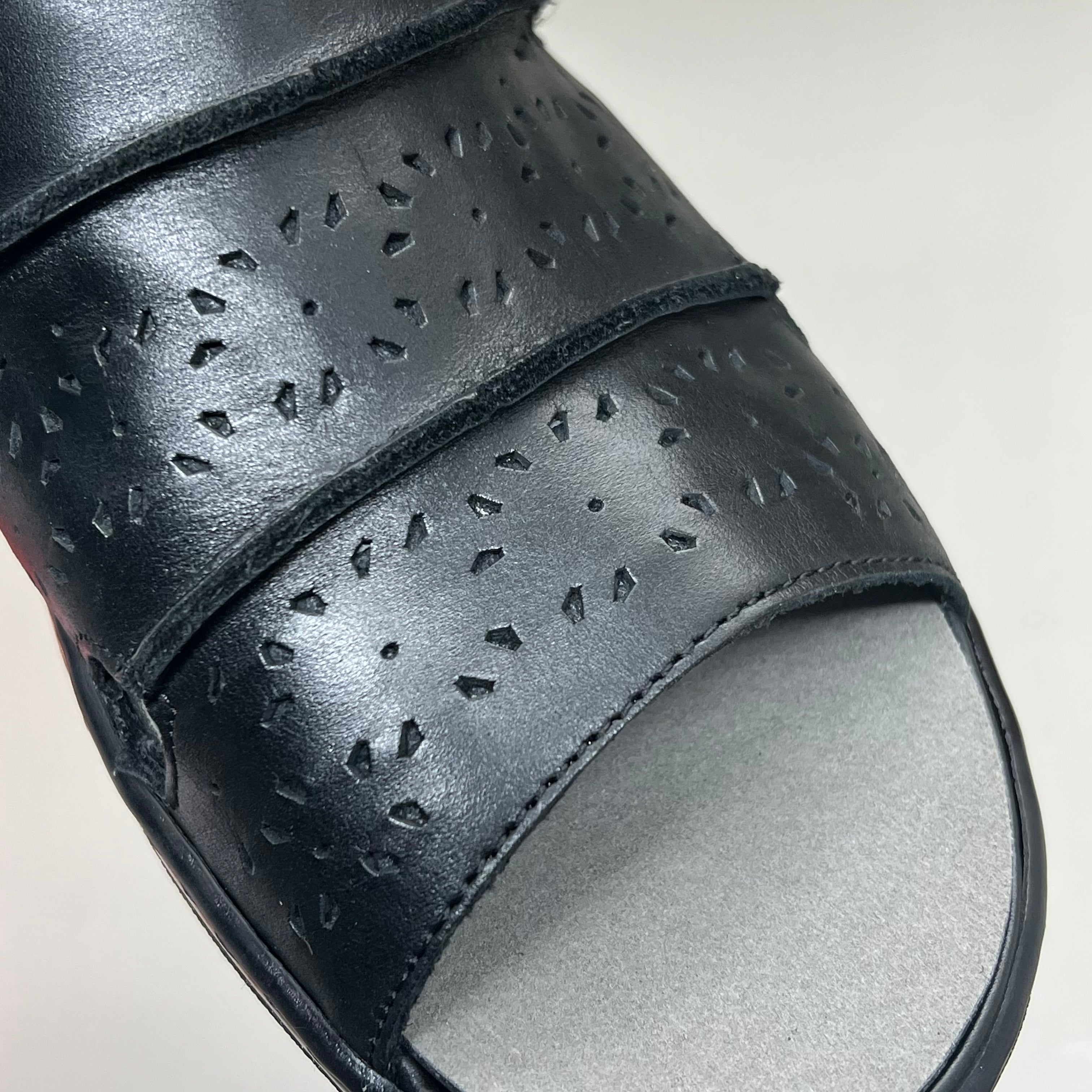 PROPET Gertie Supportive Sandal Orthotic Women's Sz 10.5 X(2E) Black WSO041L