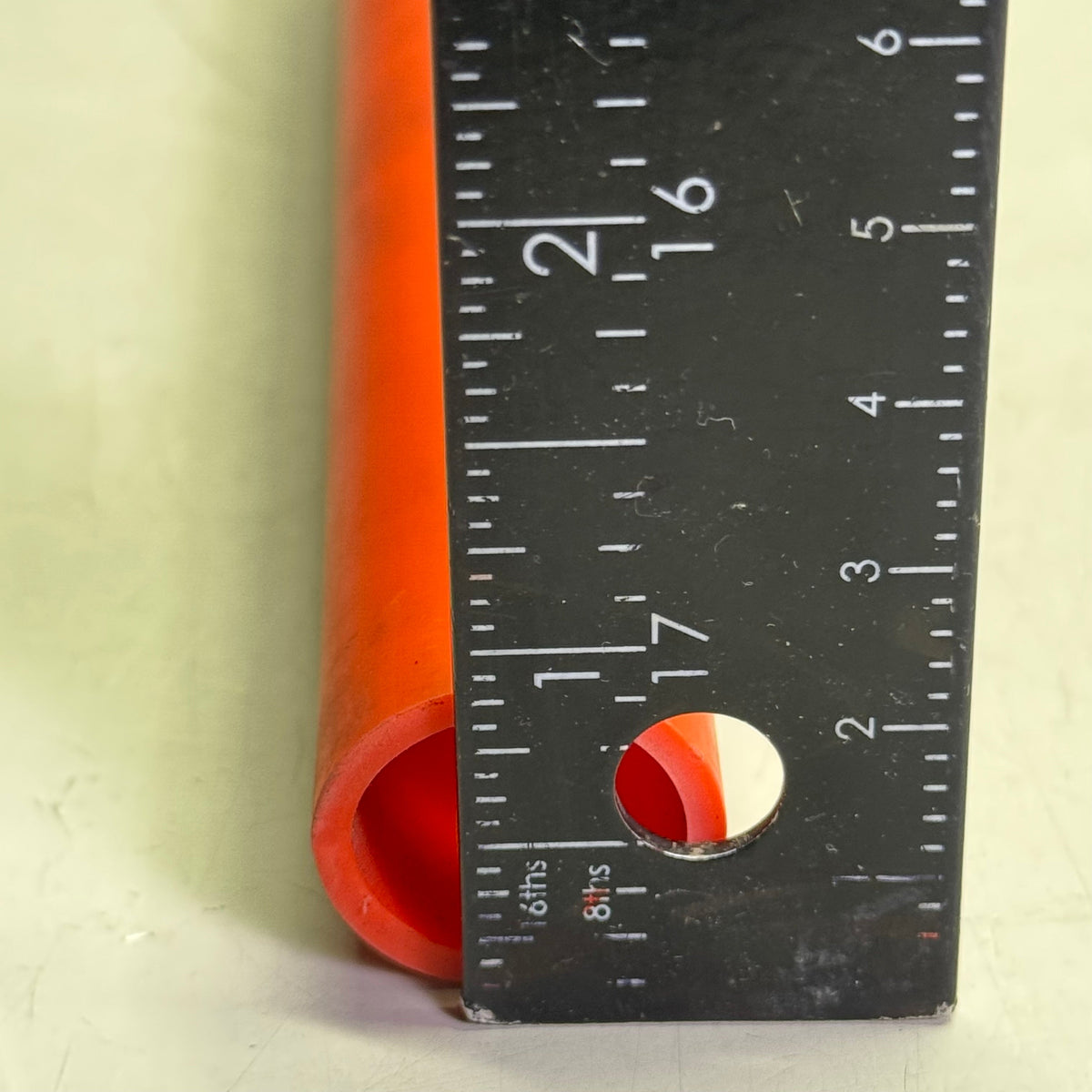 PVC Tubing (500 Pcs) Pipe 6" L x 0.8" D, Red X27809460110