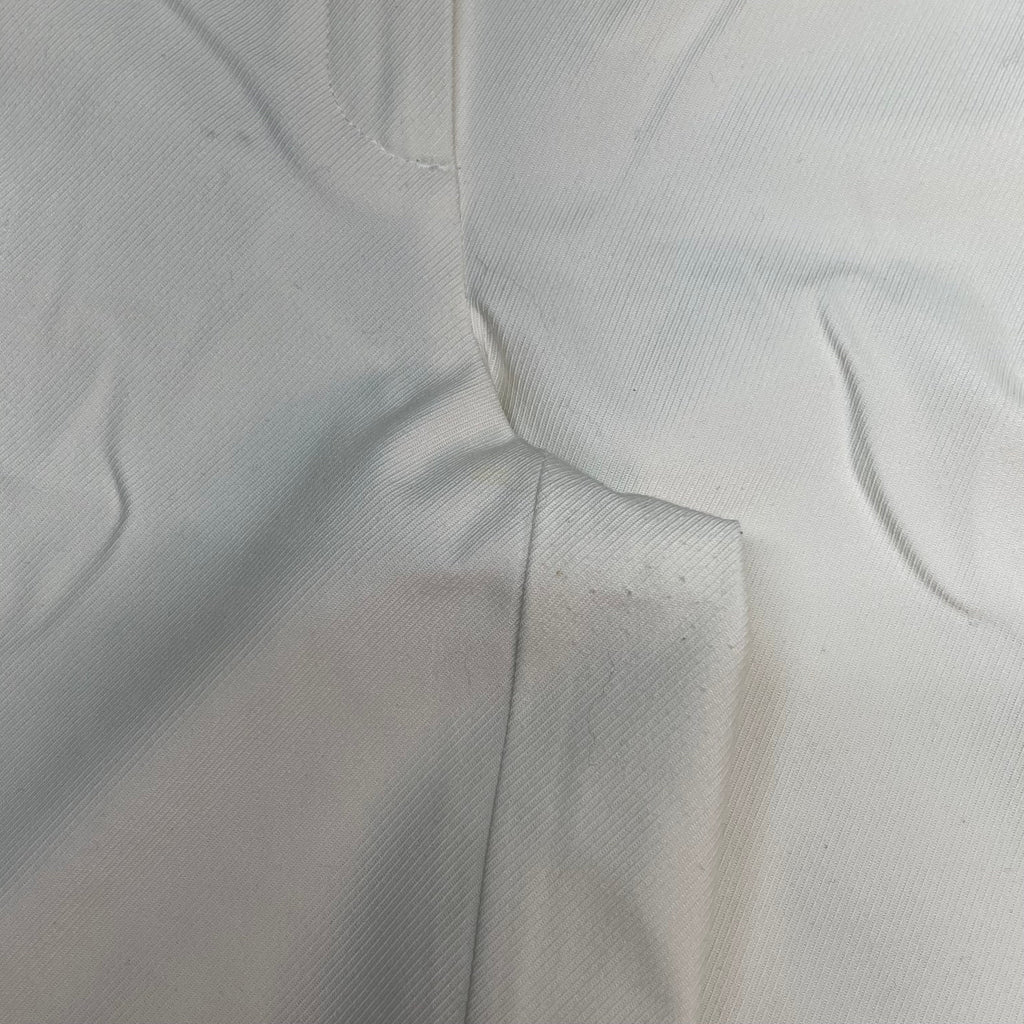 CHICOS Lightweight Straight Wide Leg Pants Women's Sz 0.5 White/Crème