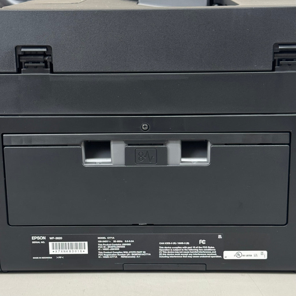 EPSON Wireless All-In-One Printer 17"x13"x8" (New Other-Slightly Used) Black WF3820