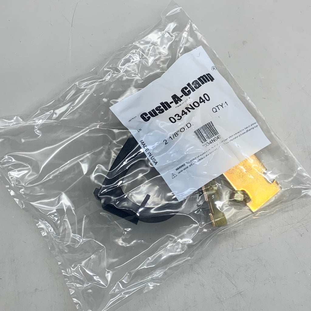 ZSI (10 Pack) Cush-A-Clamp Insulation Strut Mount Clamp 2-1/8" OD Galv 034N040