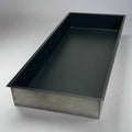 SAMUEL MUELLER Recessed Horizontal Shower Storage Pod Sz 34.5", Matte Black