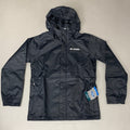 COLUMBIA Reflective Detail Hikebound Jacket Boys Youth Sz M Black SB6647-010