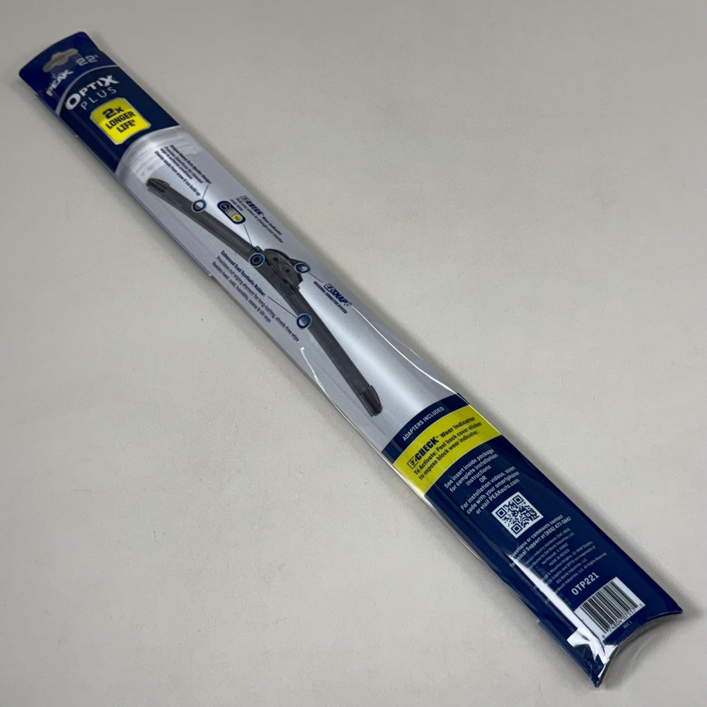 PEAK (2 Pack) Optix Plus Beam Wiper Blades 22" OTP221 2x Longer Life