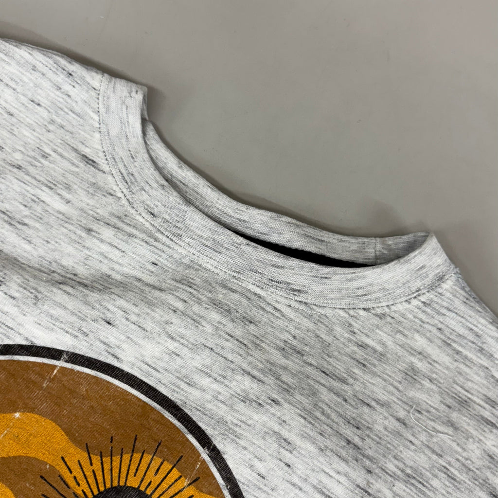 LONEROCK Helen Georgia Crew Sweatshirt Sz 2X-Large Grey/White