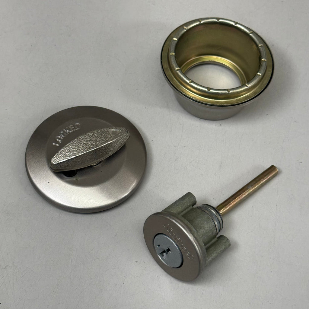 KWIKSET Deadbolt Single Cylinder Door Hardware Satin Nickel Key 96600-724