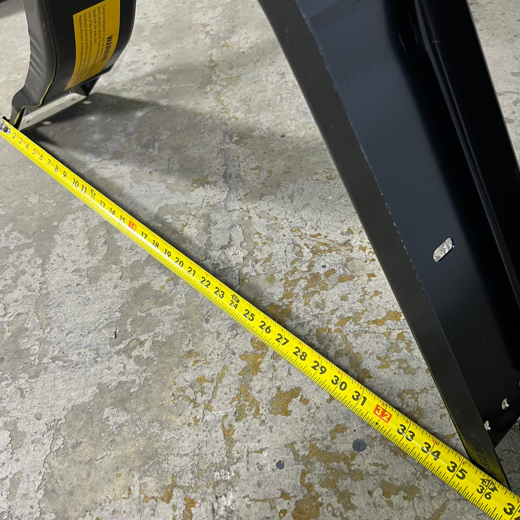AUTOMANN Spare Tire Carrier Rack Sz 36"- 50" L x 5" W Black 573.30001