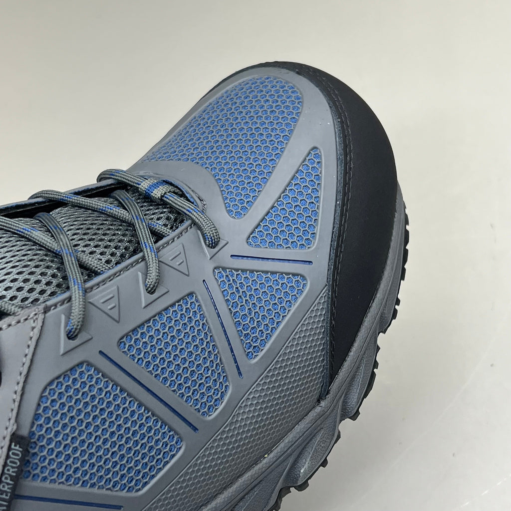 PROPET Seeley II Men's Work Boot Waterproof Men's Sz 12 W (E) Grey/Blue MAU012M