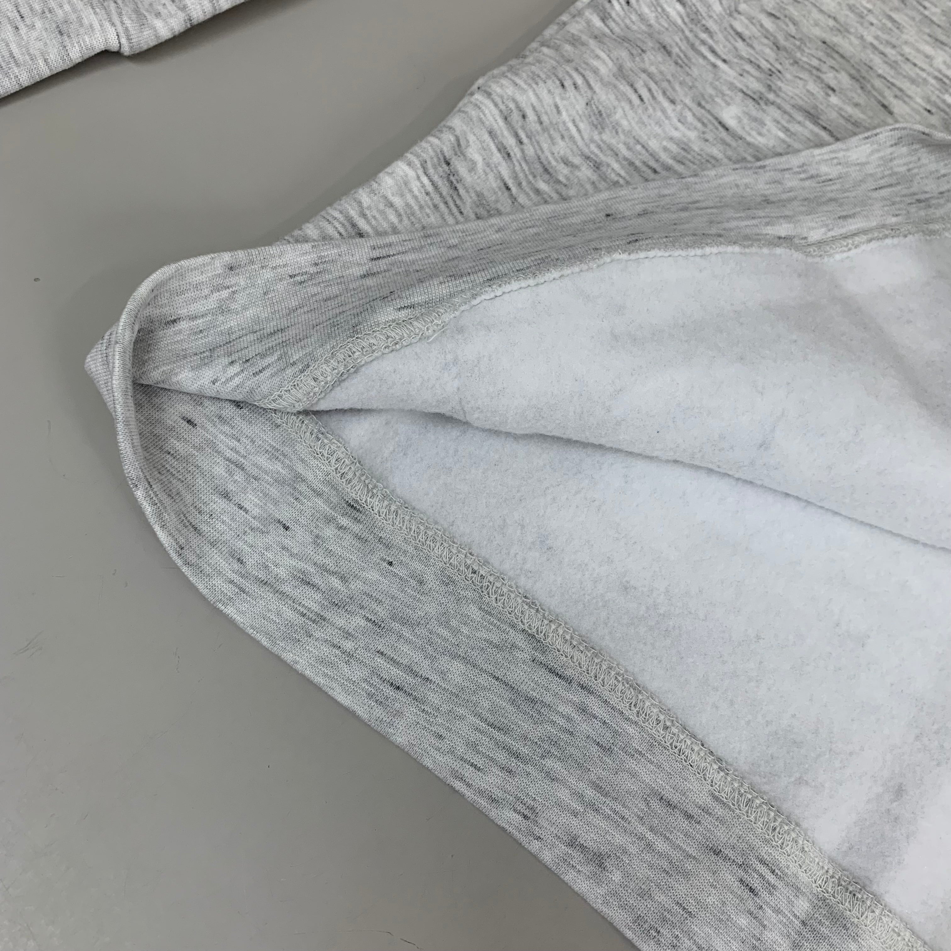 LONEROCK Helen Georgia Tie Hoodie Sz L White/Grey
