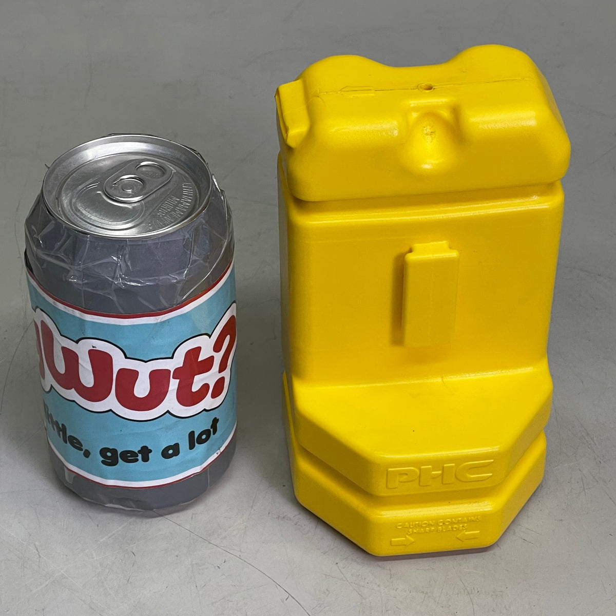 PACIFIC HANDY CUTTER (6 PACK) Blade Disposal Unit 3.5"x3.5"x6.25" Yellow BB-00205